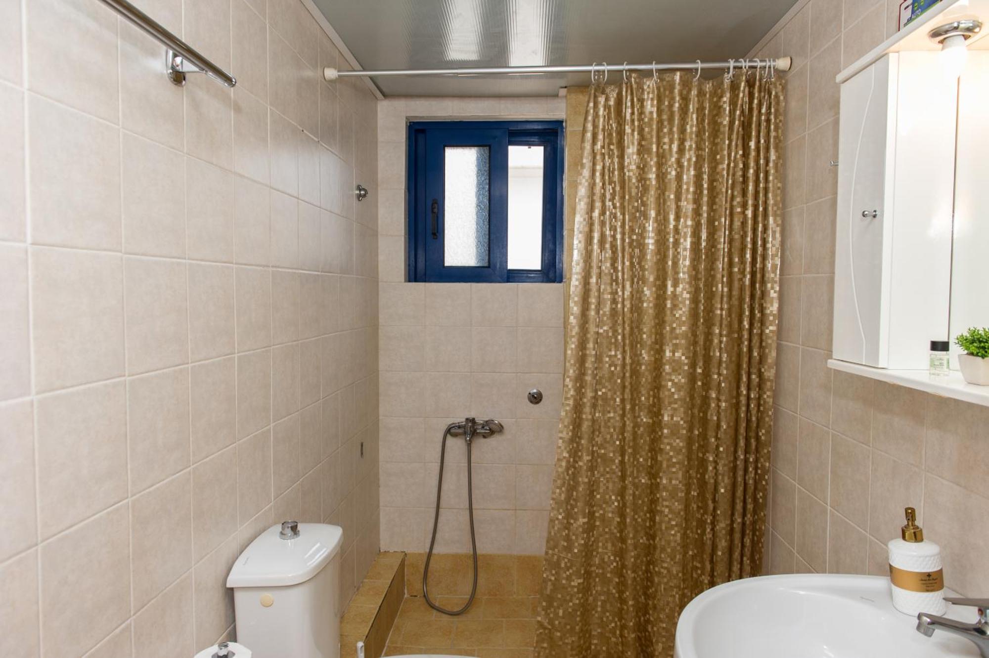 Kamari Blue Apartments 卡拉马塔 外观 照片