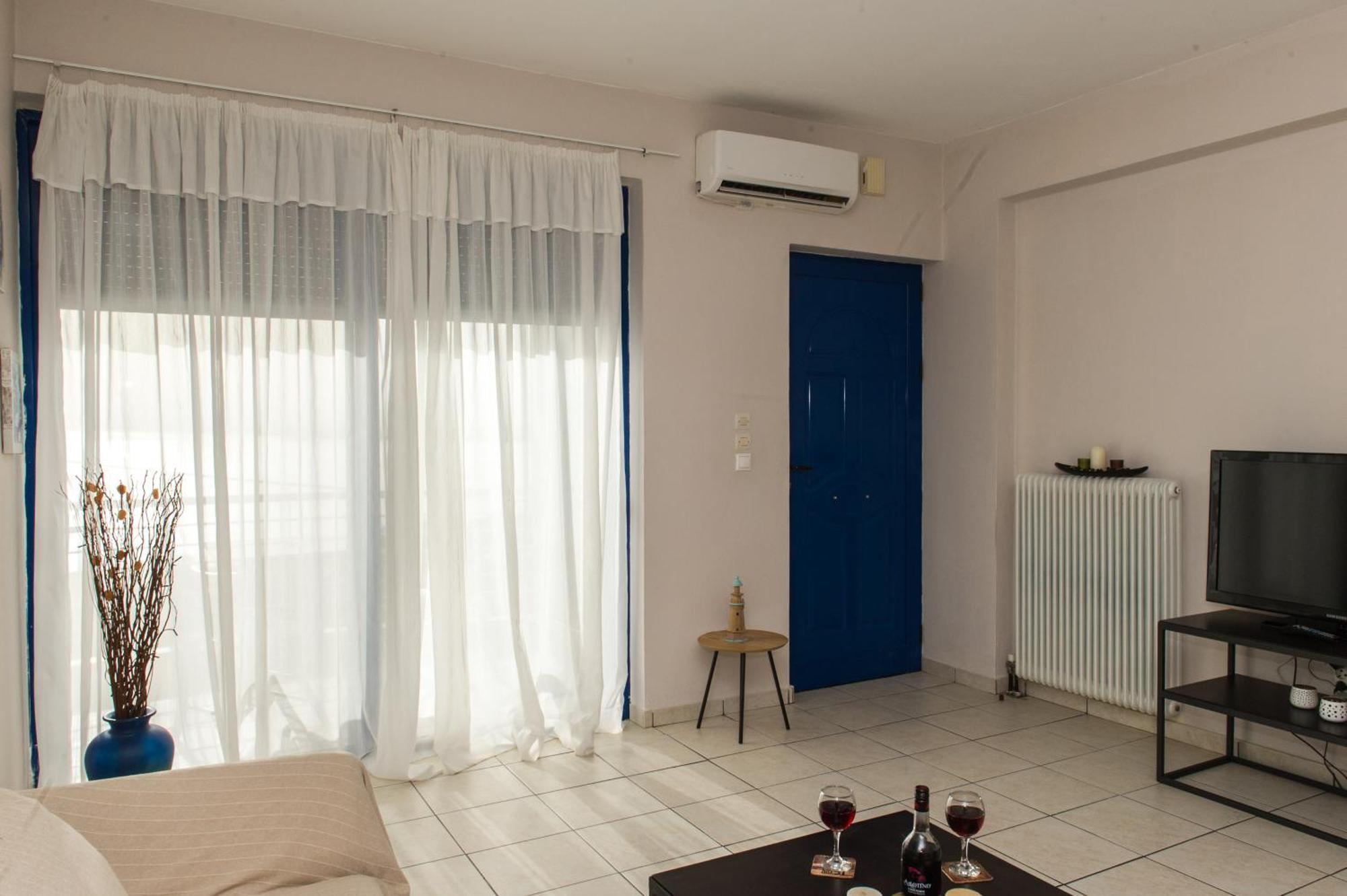 Kamari Blue Apartments 卡拉马塔 外观 照片